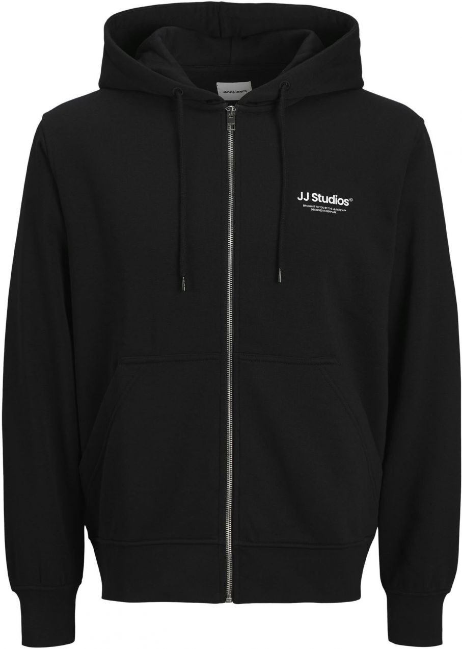 JACK & JONES Tepláková bunda 'JJESoho'  čierna