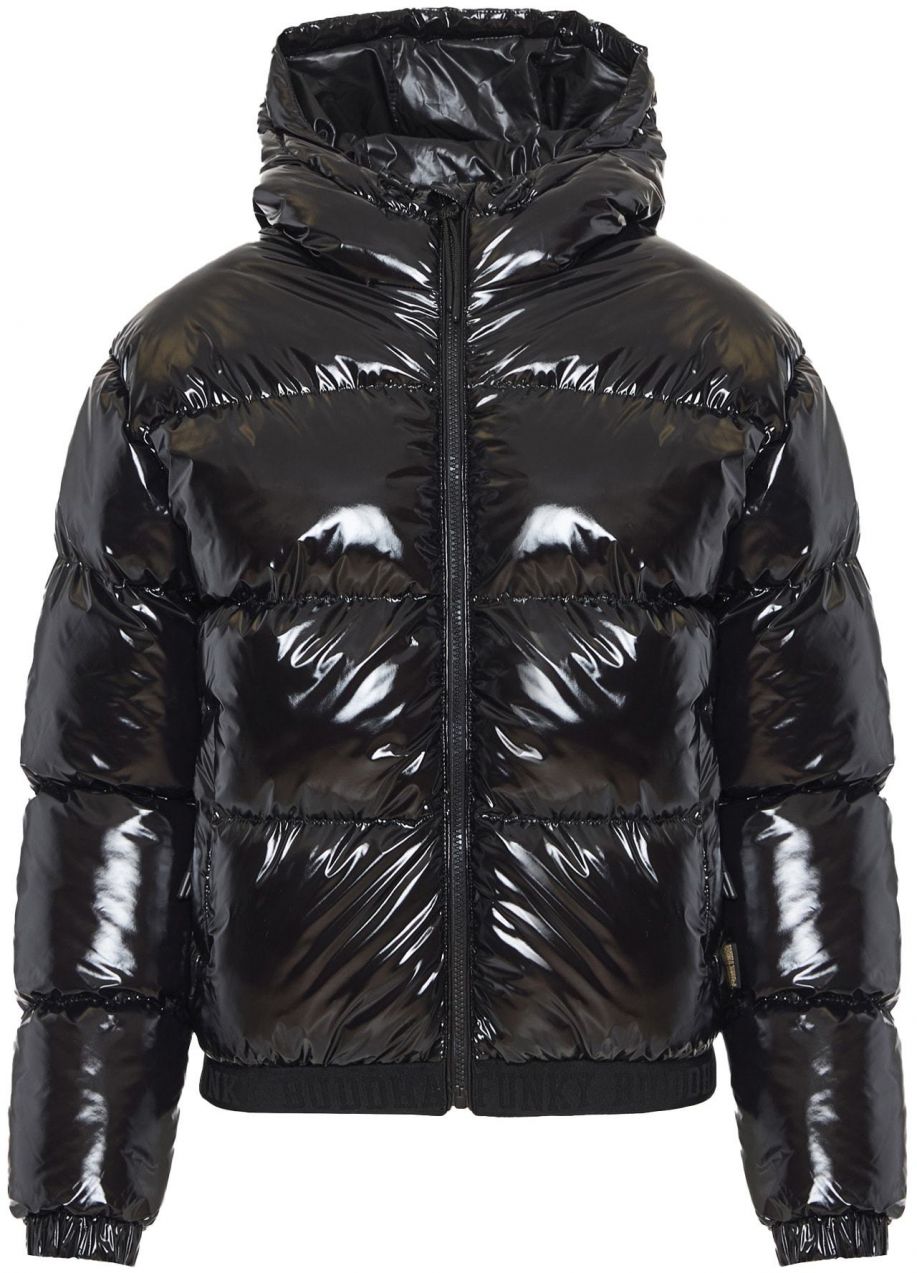 Funky Buddha Zimná bunda  čierna