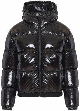 Funky Buddha Zimná bunda  čierna