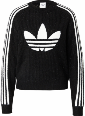 ADIDAS ORIGINALS Sveter  čierna / biela
