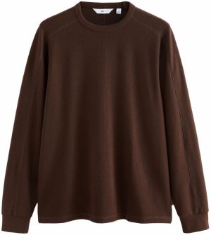 Next Tričko  tmavohnedá