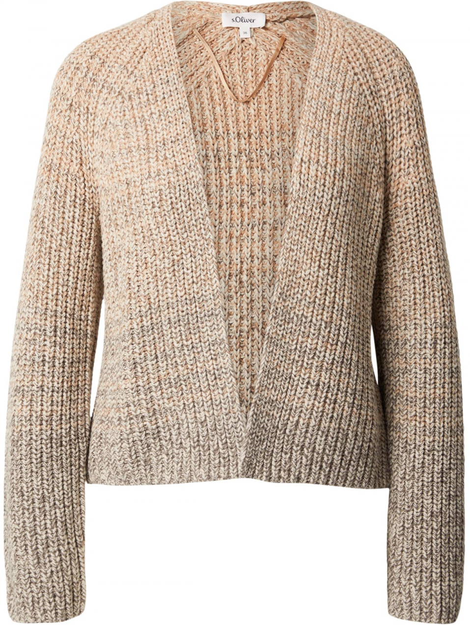 s.Oliver Kardigán  piesková / brokátová / tmavosivá