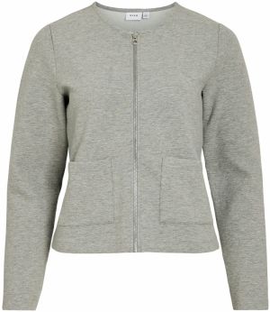 VILA Kardigán 'VIGARDEN'  sivá melírovaná