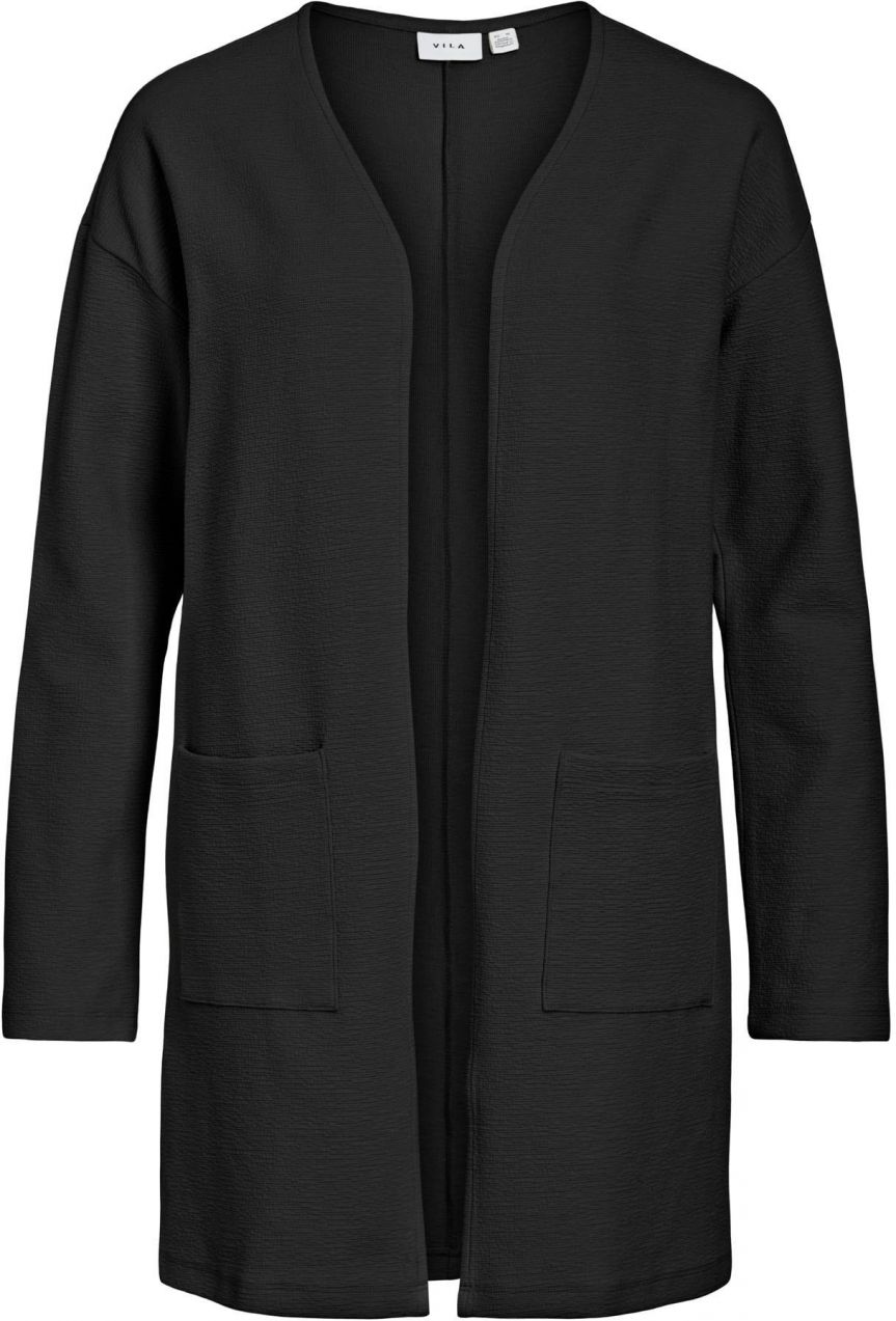 VILA Kardigán 'VIGARDEN'  čierna