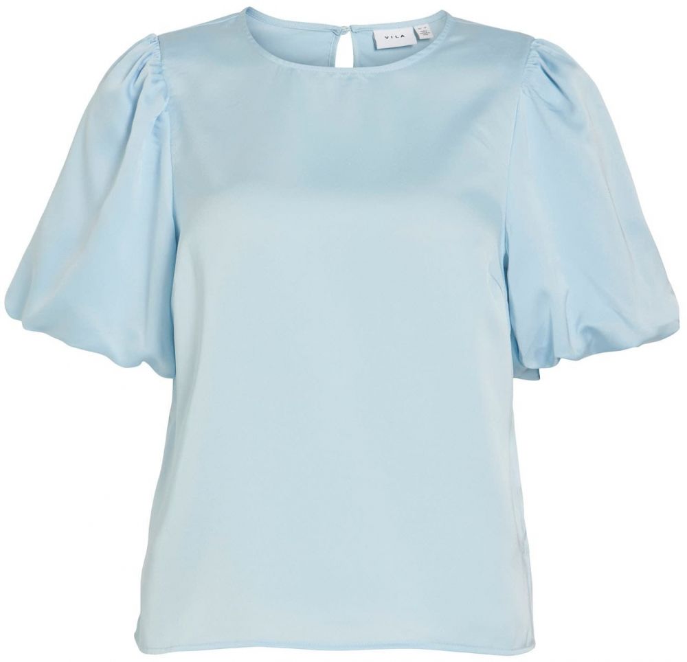 VILA Blúzka 'VIELLETTE'  svetlomodrá