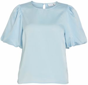 VILA Blúzka 'VIELLETTE'  svetlomodrá