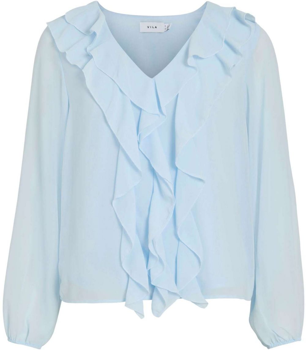 VILA Blúzka 'VIANE'  svetlomodrá