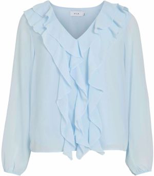 VILA Blúzka 'VIANE'  svetlomodrá