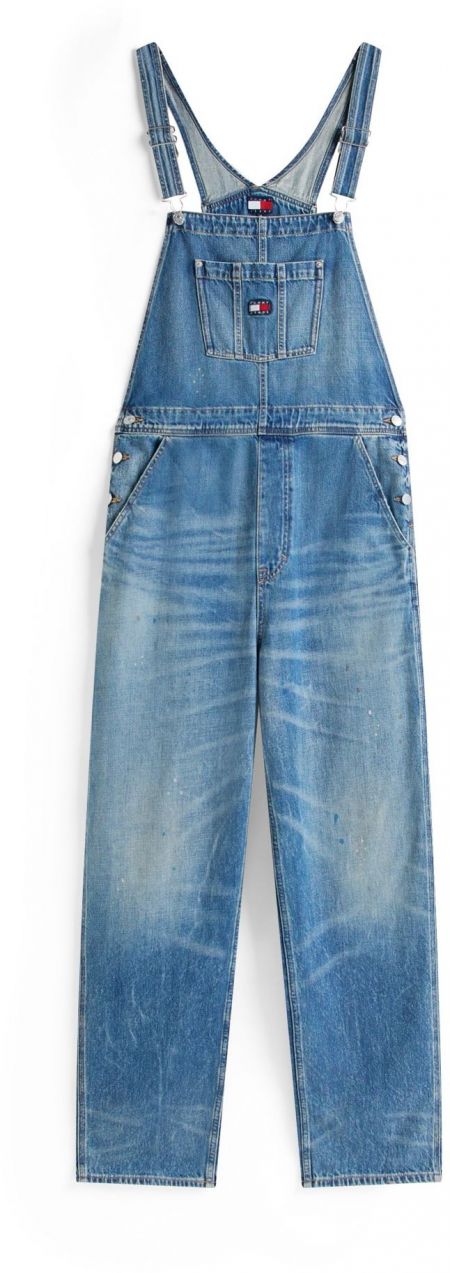 Tommy Jeans Rifle na traky 'JAIMIE DUNGAREE'  modrá denim