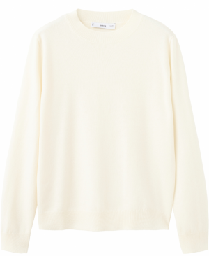 MANGO Sveter 'REGALO'  šampanské