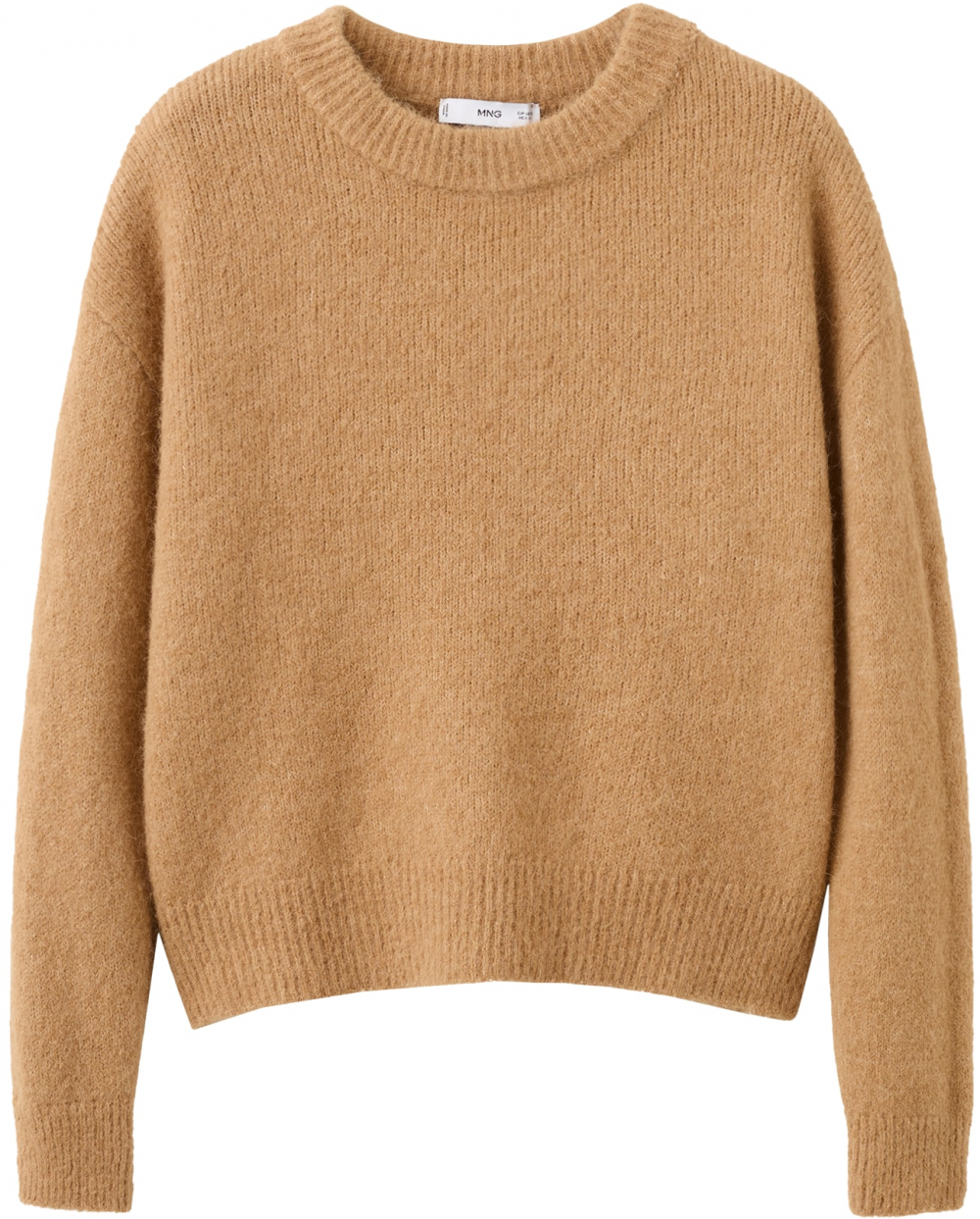 MANGO Sveter 'Alpolux'  svetlohnedá