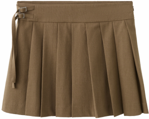 MANGO Sukňa 'BRITTANY'  hnedá