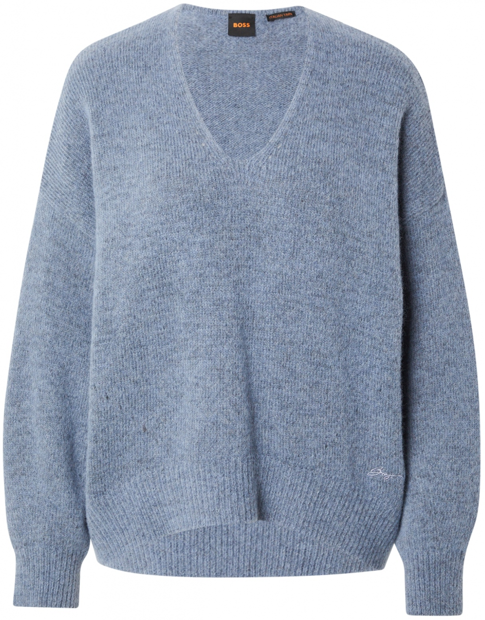 BOSS Sveter 'Fondyssa'  svetlomodrá