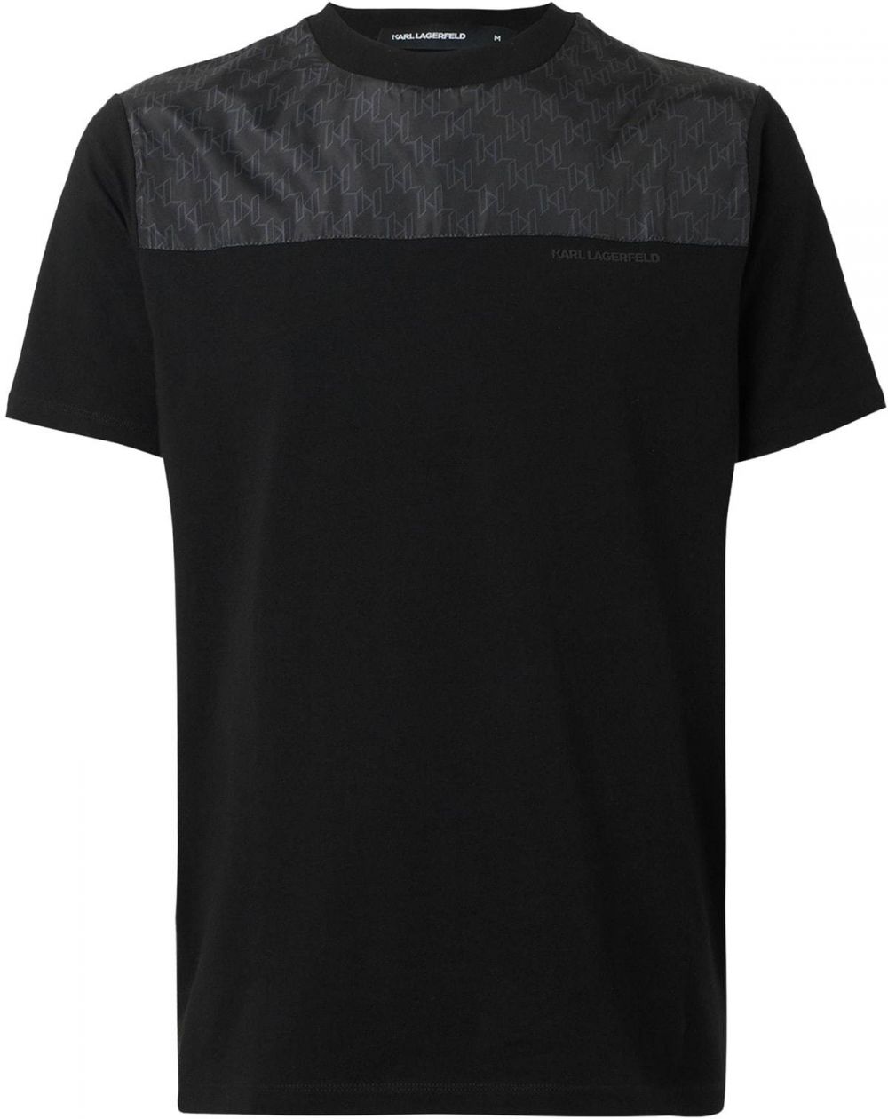 Karl Lagerfeld Tričko  tmavosivá / čierna