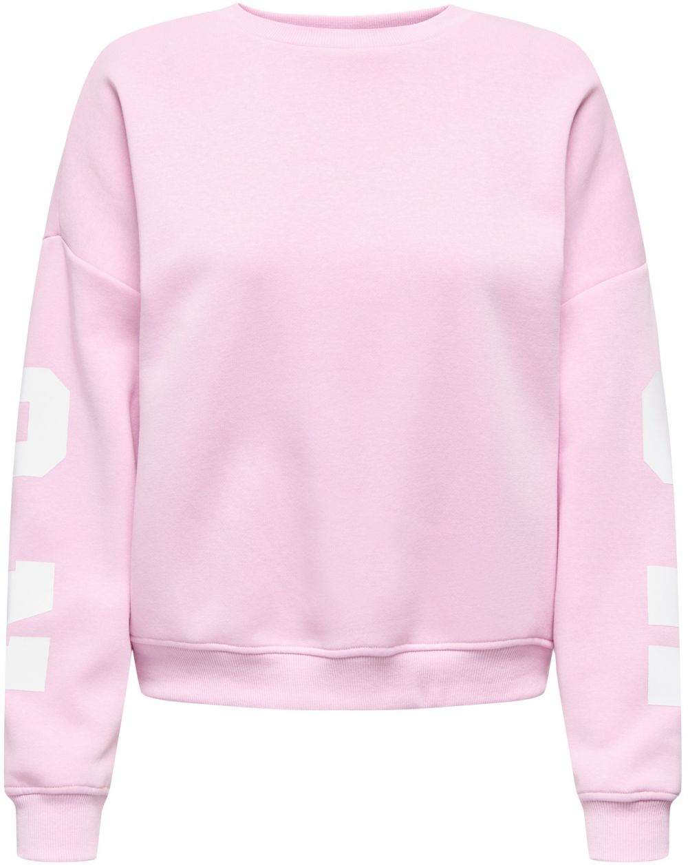 ONLY Mikina  slivková / biela