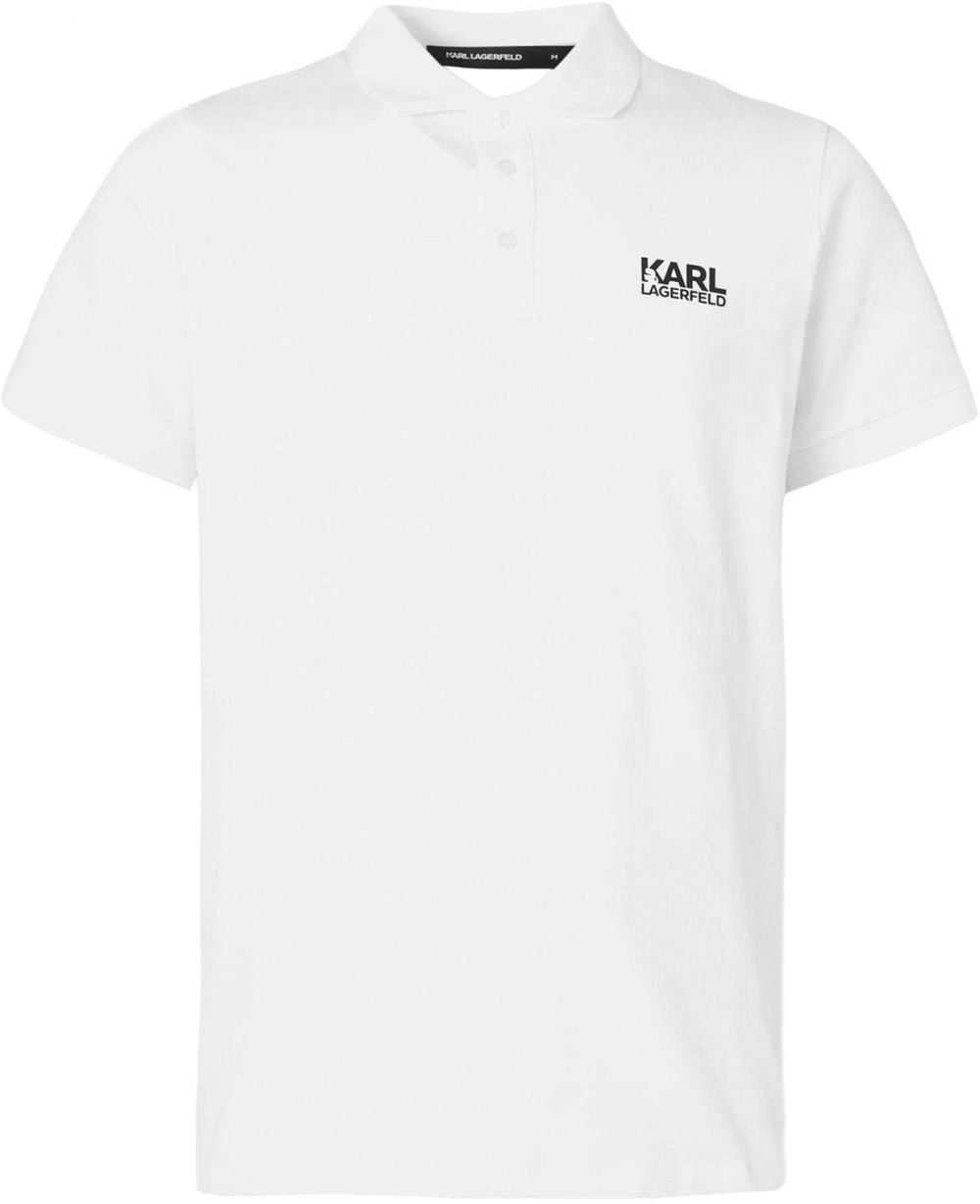 Karl Lagerfeld Tričko  čierna / biela