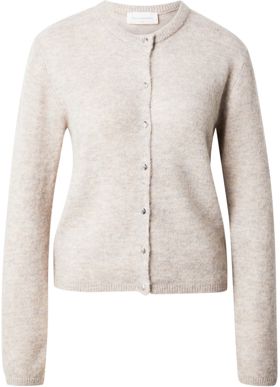MSCH COPENHAGEN Kardigán 'Kellsey Alegria'  hnedá melírovaná