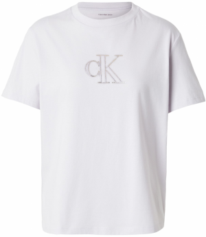 Calvin Klein Jeans Tričko 'CLASSIC SEASONAL'  zlatá / orgovánová