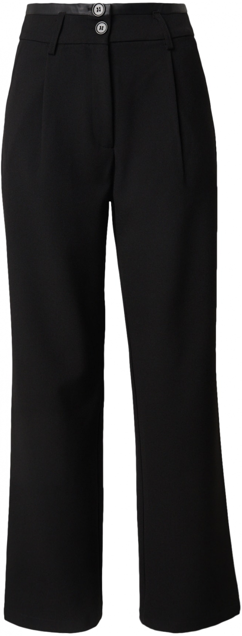 ABOUT YOU Plisované nohavice 'Colleen'  čierna