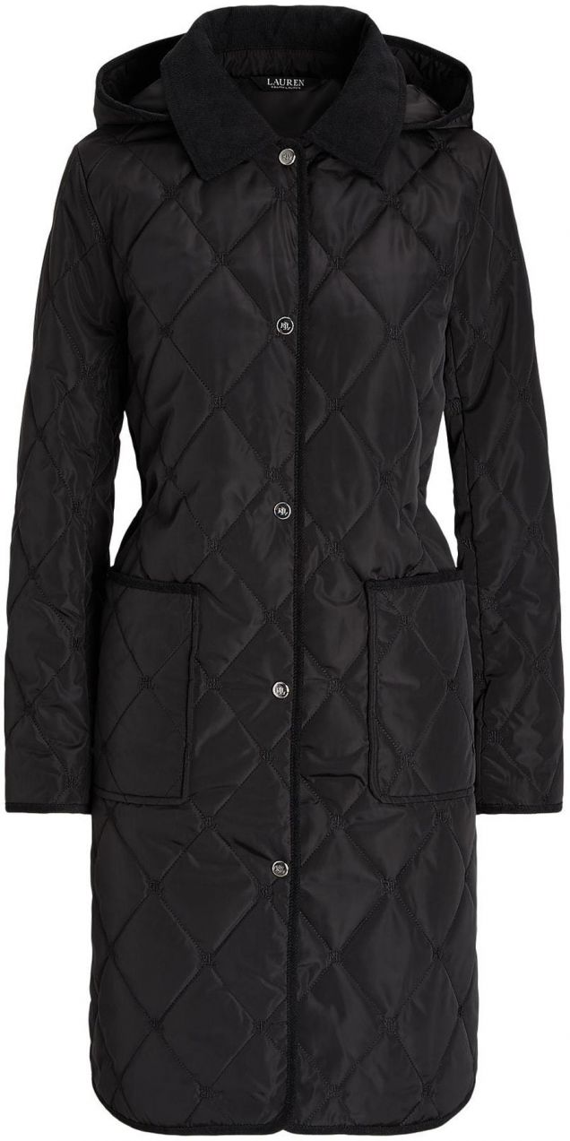 Lauren Ralph Lauren Prechodný kabát  čierna