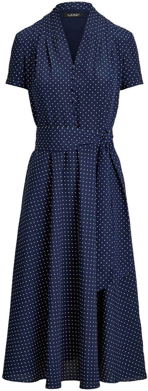 Lauren Ralph Lauren Šaty  námornícka modrá / biela