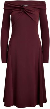 Lauren Ralph Lauren Šaty  tmavočervená
