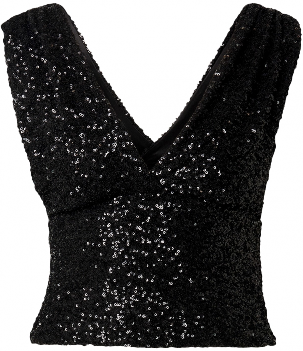 Gina Tricot Top  čierna