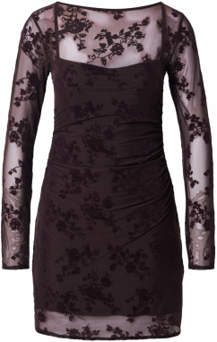 Abercrombie & Fitch Šaty  hnedá