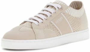 GUESS Nízke tenisky 'JRIXIE'  piesková / biela