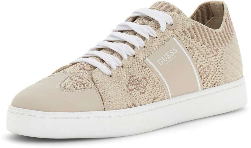 GUESS Nízke tenisky 'JRIXIE'  béžová / hnedá