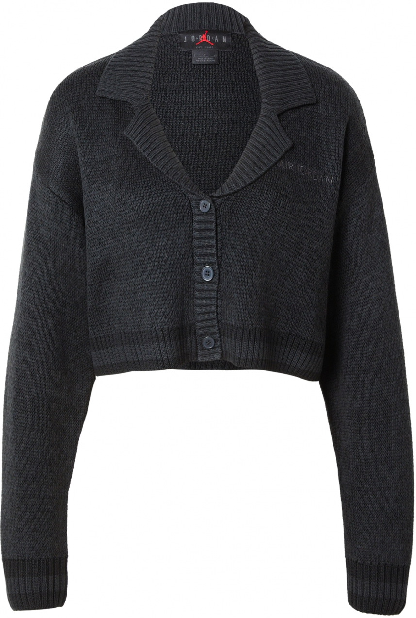 Jordan Kardigán 'AIR'  antracitová / čierna
