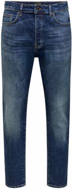 Only & Sons Džínsy 'ONSYOKE'  tmavomodrá