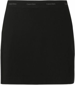 Calvin Klein Sukňa  svetlosivá / čierna