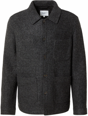 Pepe Jeans Prechodná bunda 'PATRICK'  tmavosivá