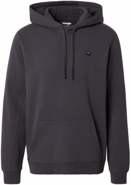 WRANGLER Mikina 'SIGN OFF'  čierna