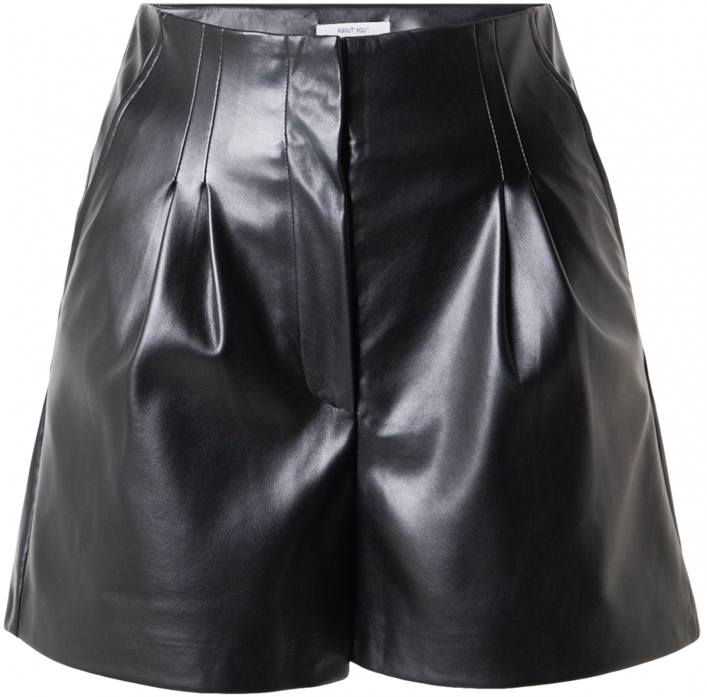 ABOUT YOU Plisované nohavice 'Christin'  čierna