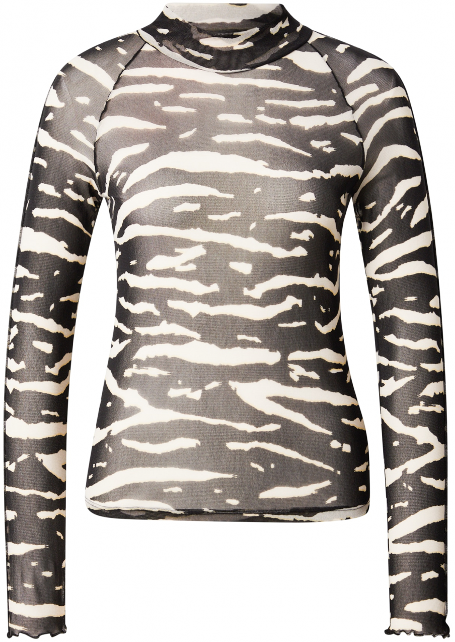 Marc Cain Tričko  čierna / biela