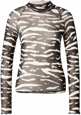 Marc Cain Tričko  čierna / biela