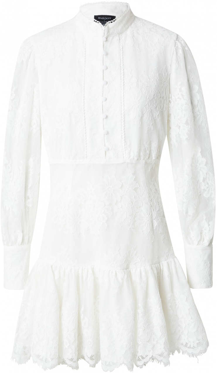 Bardot Šaty 'OLESSIA'  slonová kosť