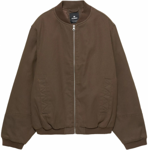 Pull&Bear Prechodná bunda  čokoládová