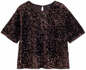 Lindex Blúzka  čokoládová