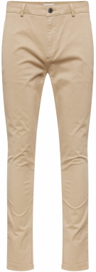 TOPMAN Chino nohavice 'STONE CHINO'  béžová