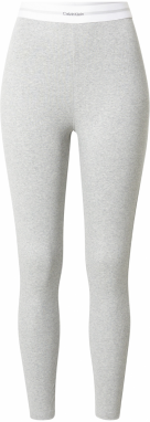 Calvin Klein Underwear Legíny  sivá / čierna / biela