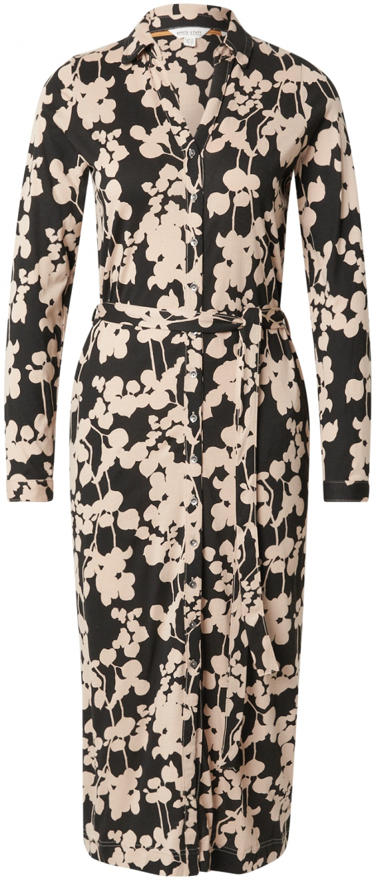 WHITE STUFF Košeľové šaty 'Annie'  telová / čierna