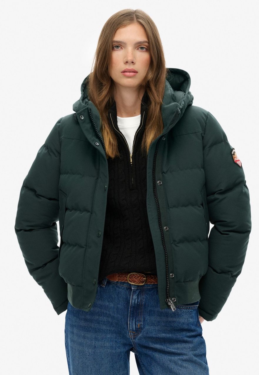 Superdry Prechodná bunda 'Everest'  tmavozelená