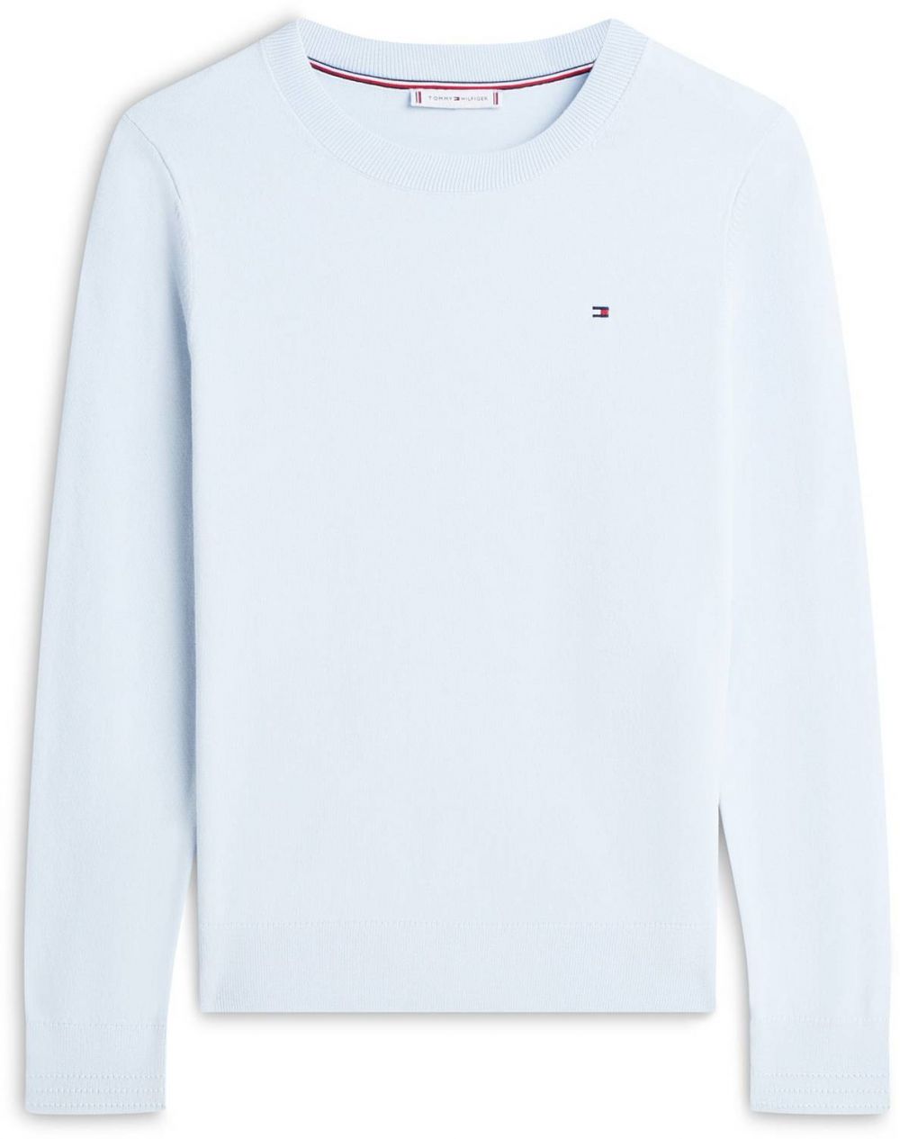 TOMMY HILFIGER Sveter  námornícka modrá / svetlomodrá