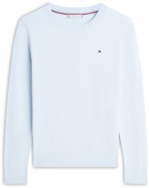 TOMMY HILFIGER Sveter  námornícka modrá / svetlomodrá