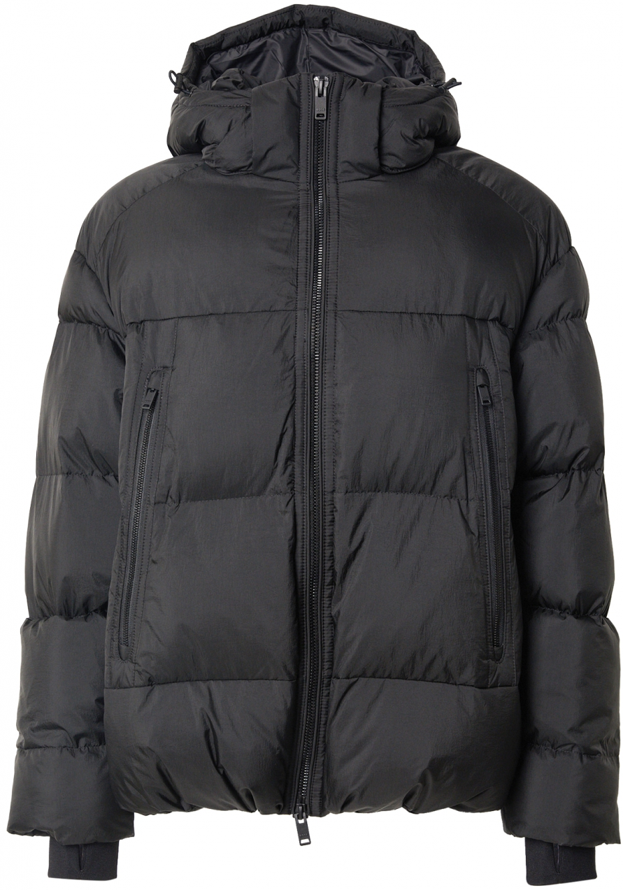 BOSS Zimná bunda  čierna