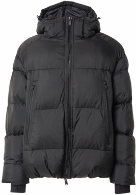 BOSS Zimná bunda  čierna