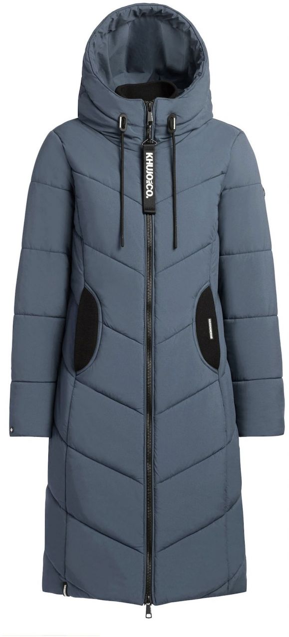 khujo Zimná bunda 'Aribay6'  petrolejová